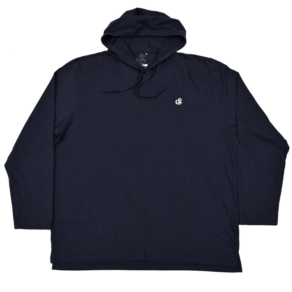 SWANNIES Golf Men's  "Bogey Train" Lightweight Cotton Blend‎ Hoodie Navy 2XL